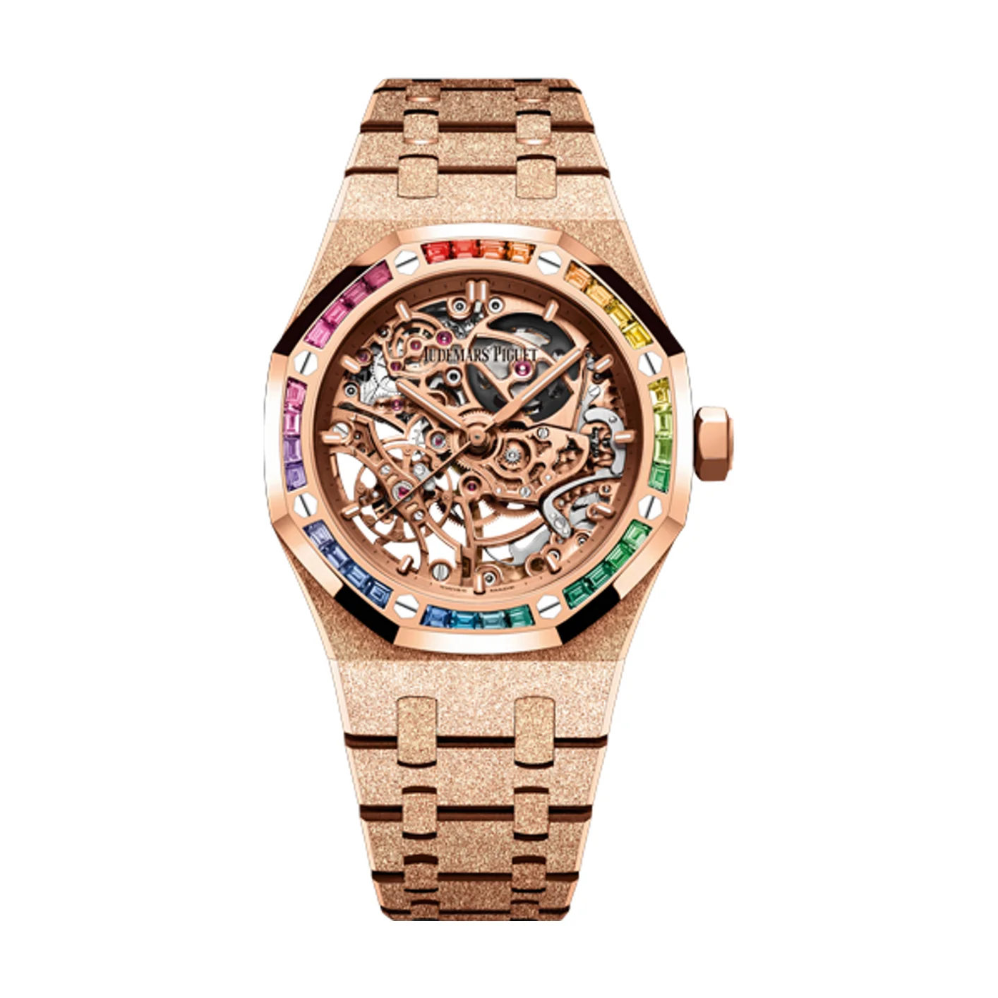 Audemars Piguet Royal Oak Frosted Gold Double Balance Wheel Openworked 15468OR.YG.1259OR.01-B