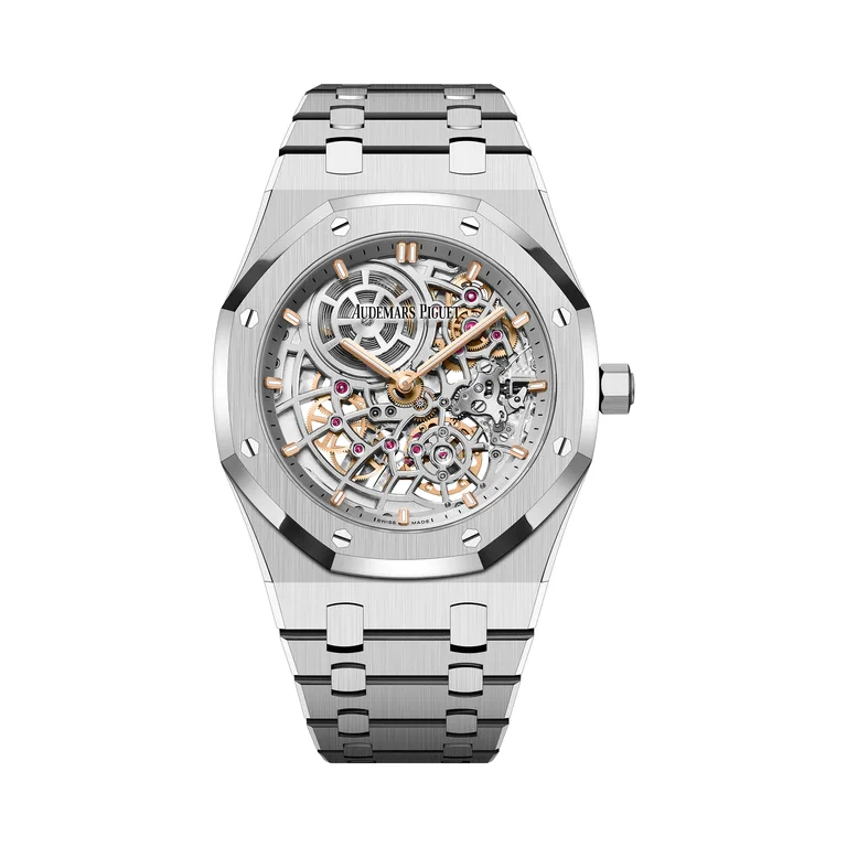 Audemars Piguet Royal Oak “Jumbo” Extra-Thin Openworked “50ᵀᴴ Anniversary” 16204ST.OO.1240ST.01