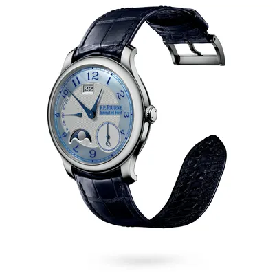 F.P. Journe Octa Automatique Lune Nacre AL, three-quarter view