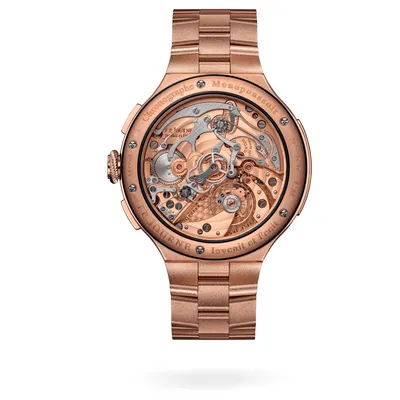 F.P. Journe Chronographe Rattrapante CM, case back