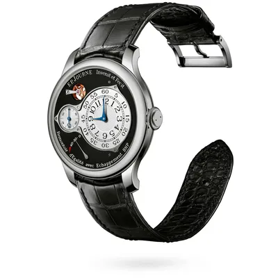 F.P. Journe Chronomètre Optimum Black Label, three-quarter