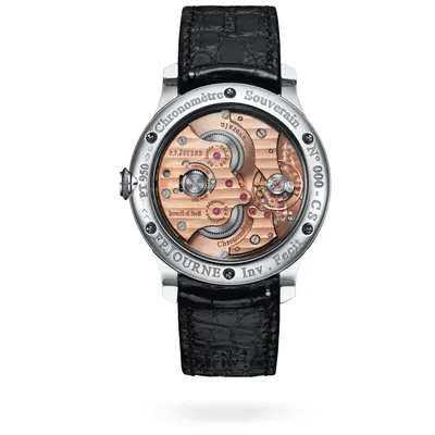 F.P. Journe Chronomètre Souverain Black Label CS, case back