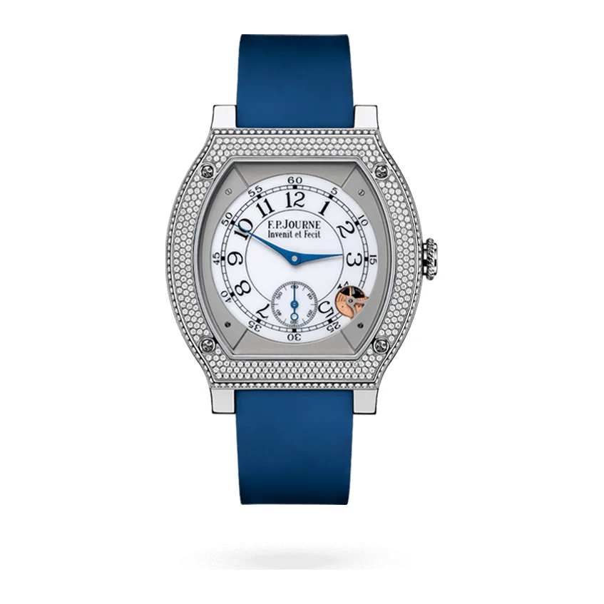 F.P. Journe Élégante 48 mm Titanium Set with Diamonds ELHT