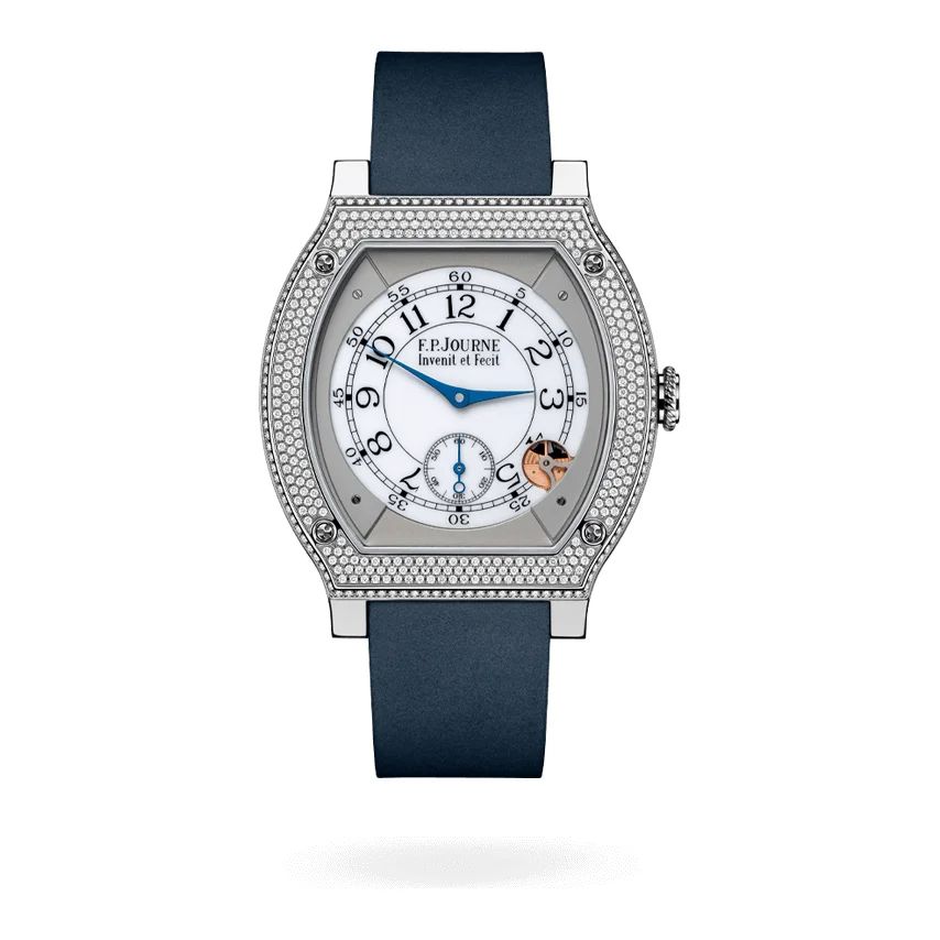 F.P. Journe Élégante 48 mm Titanium Set with Diamonds ELHT