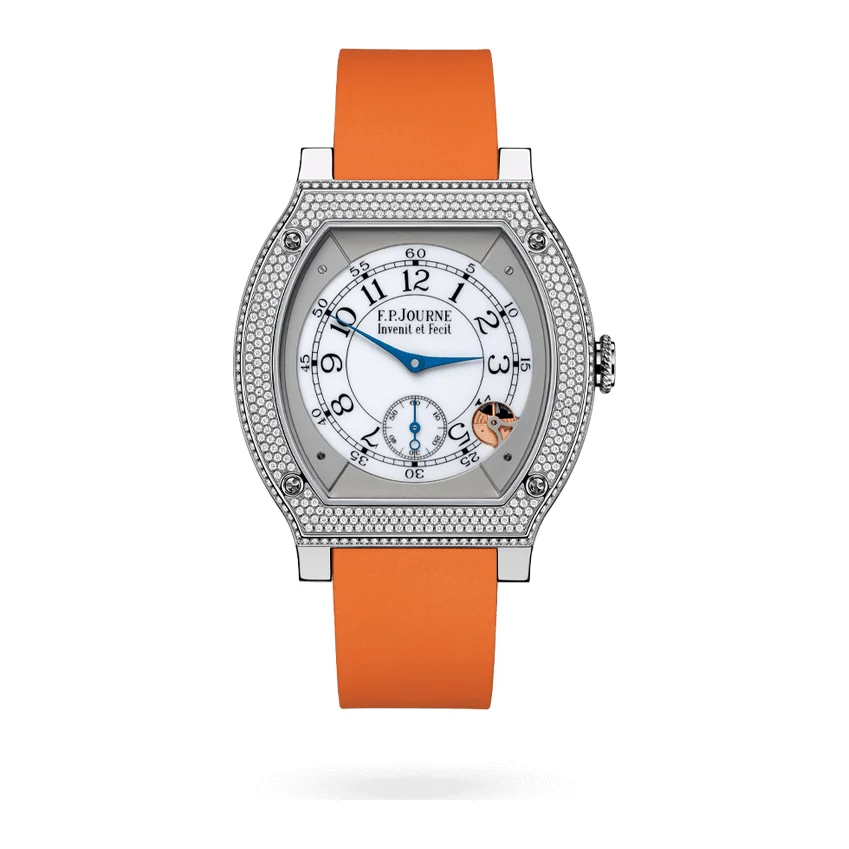 F.P. Journe Élégante 48 mm Titanium Set with Diamonds ELHT