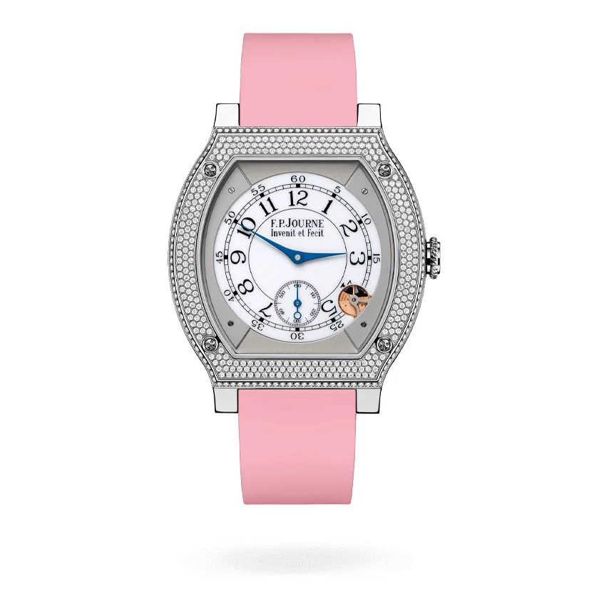 F.P. Journe Élégante 48 mm Titanium Set with Diamonds ELHT