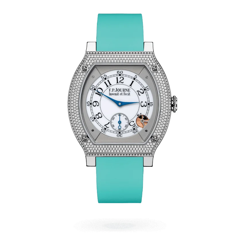 F.P. Journe Élégante 48 mm Titanium Set with Diamonds ELHT