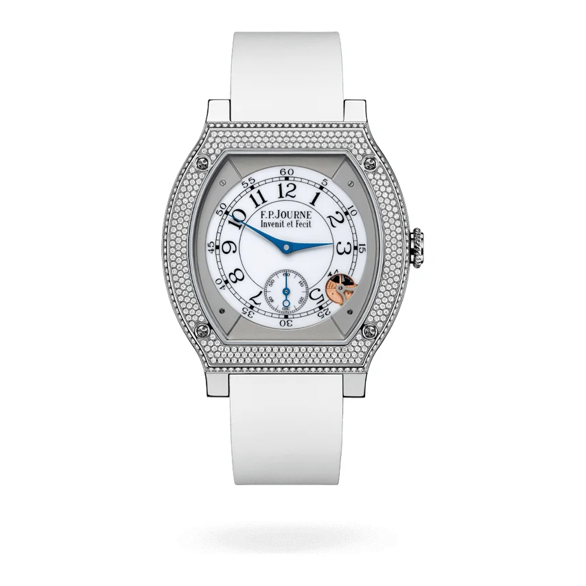 F.P. Journe Élégante 48 mm Titanium Set with Diamonds ELHT