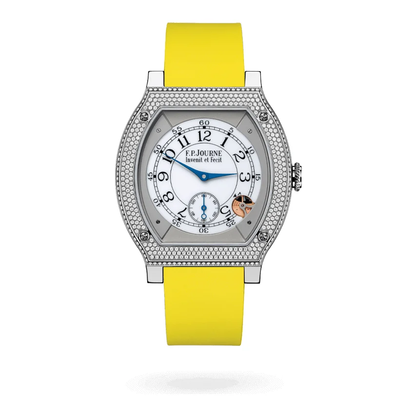 F.P. Journe Élégante 48 mm Titanium Set with Diamonds ELHT