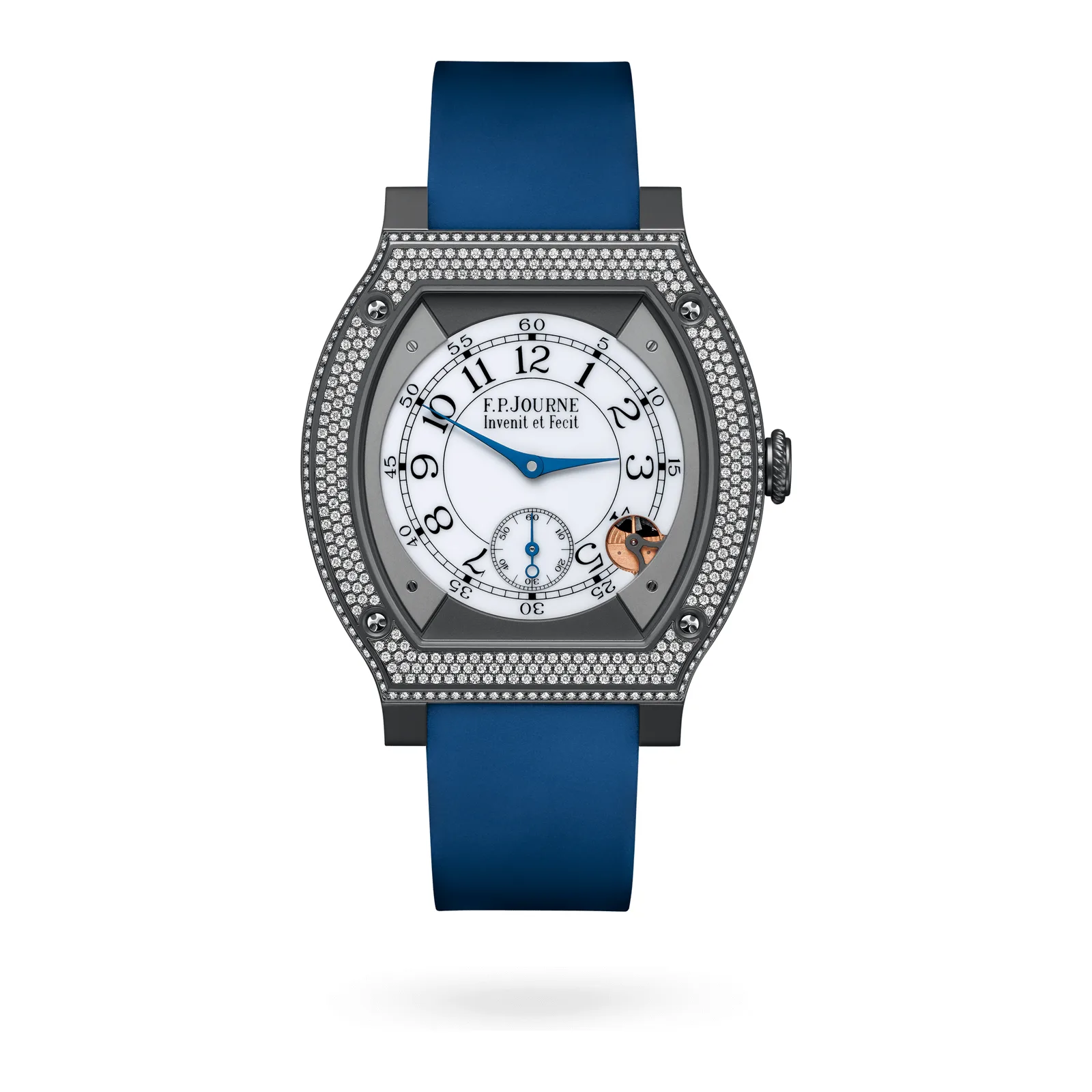 F.P. Journe Élégante 48 mm Titalyt® Set with Diamonds ELHT