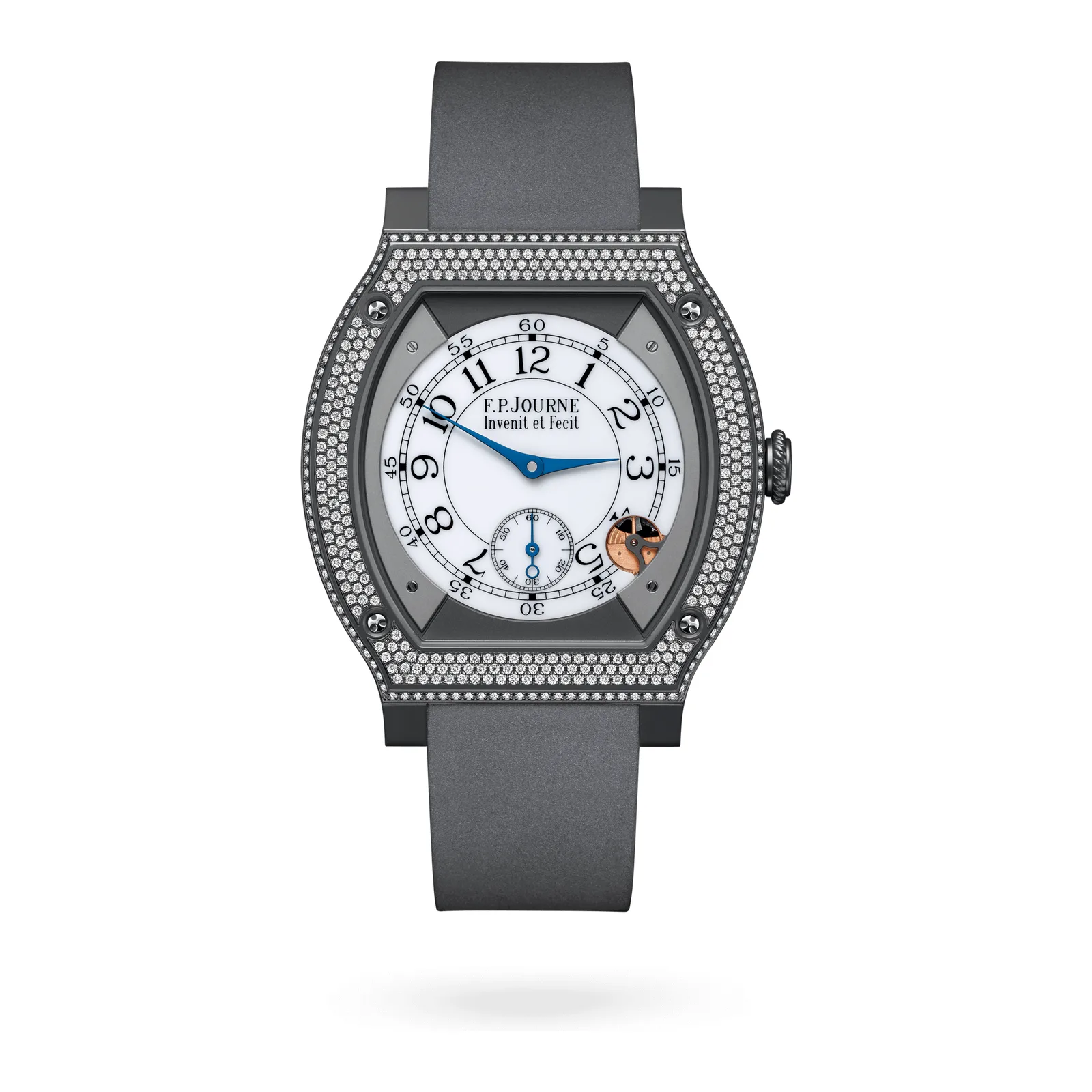 F.P. Journe Élégante 48 mm Titalyt® Set with Diamonds ELHT