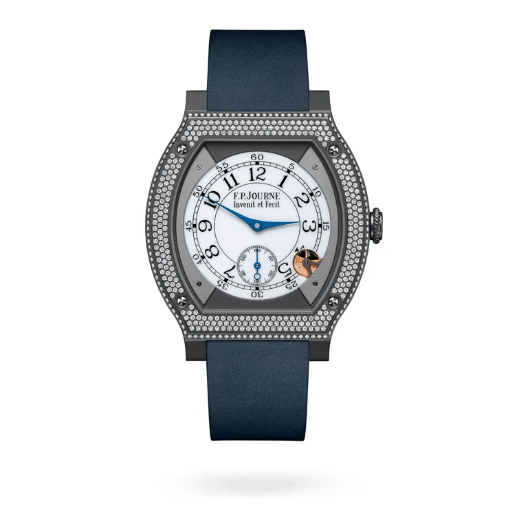 F.P. Journe Élégante 48 mm Titalyt® Set with Diamonds ELHT