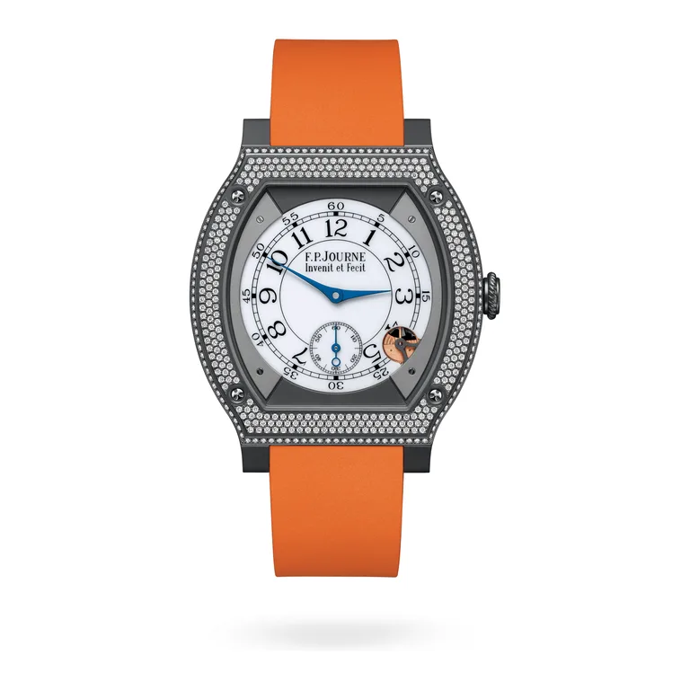 F.P. Journe Élégante 48 mm Titalyt® Set with Diamonds ELHT