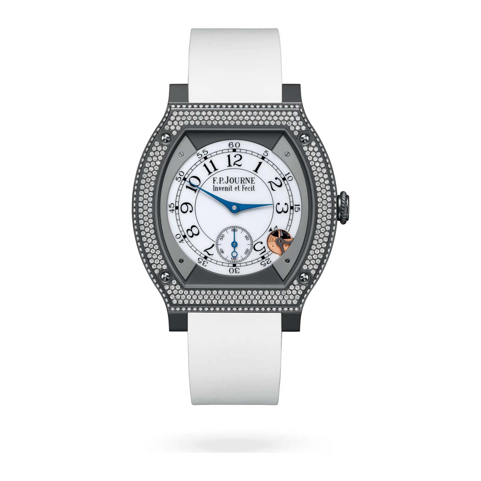 F.P. Journe Élégante 48 mm Titalyt® Set with Diamonds ELHT