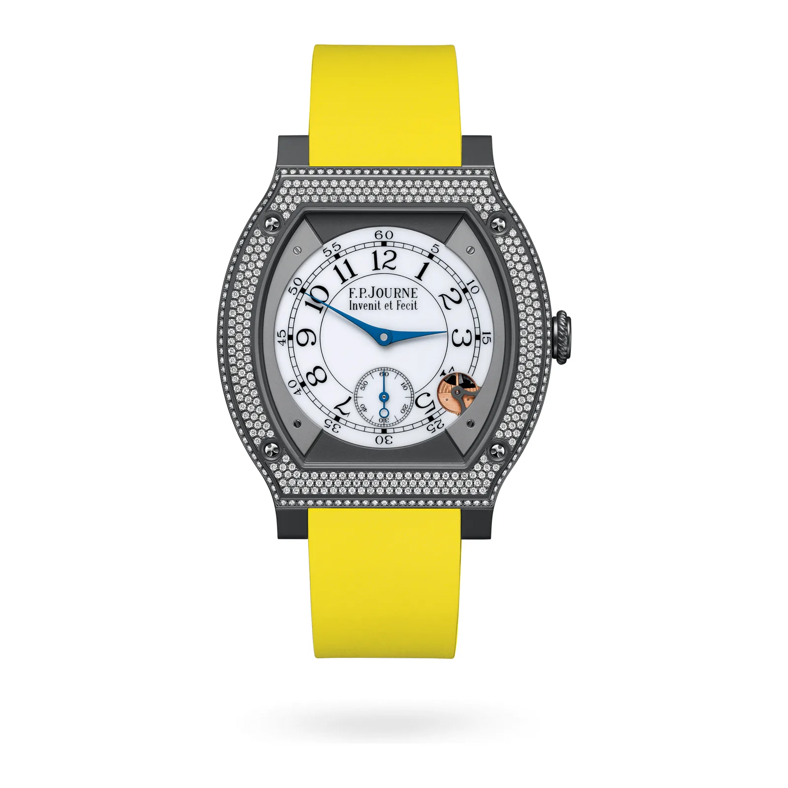 F.P. Journe Élégante 48 mm Titalyt® Set with Diamonds ELHT