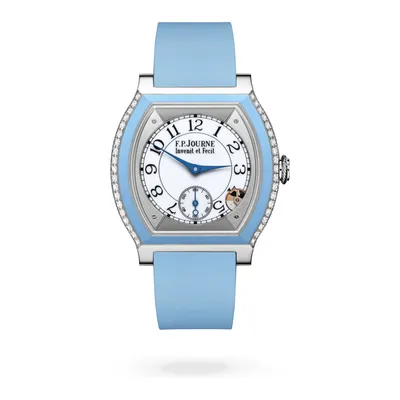 F.P. Journe Élégante 40 mm Titanium with Inserts and 2 Rows of Diamonds ELT