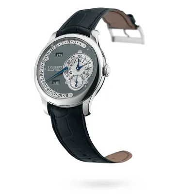 F.P. Journe Octa Calendrier Q, three-quarter view