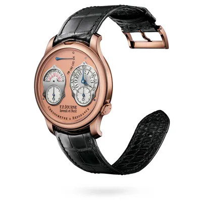 F.P. Journe Chronomètre à Résonance RT, three-quarter view