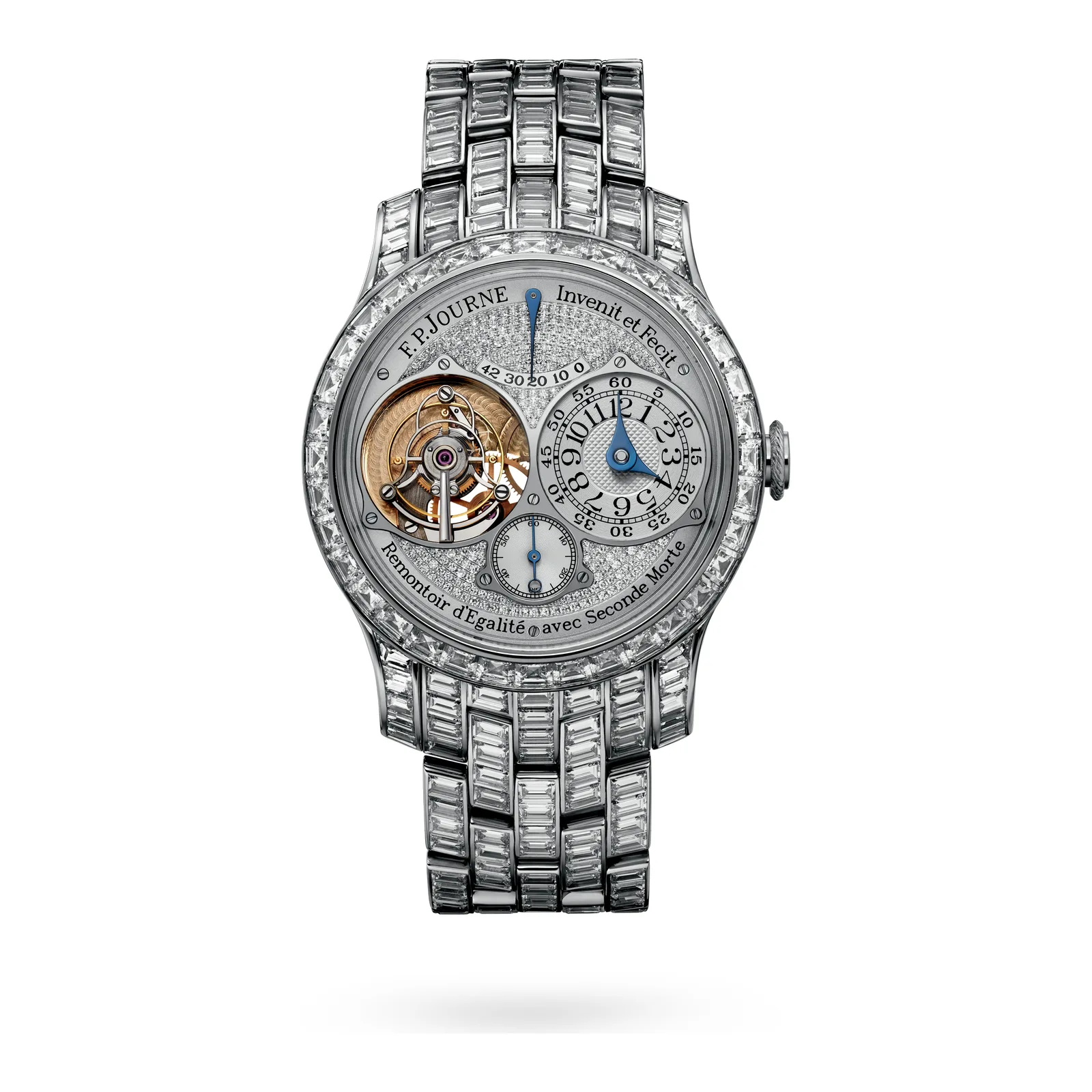 F.P. Journe Tourbillon Souverain Set with Diamonds TJ