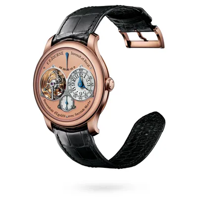 F.P. Journe Tourbillon Souverain TN, three-quarter view