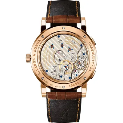 A. Lange & Söhne Lange 1 Time Zone, case back