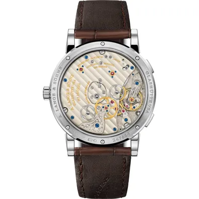 A. Lange & Söhne Lange 1 Time Zone, case back