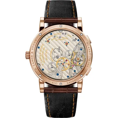 A. Lange & Söhne Lange 1 Time Zone, case back