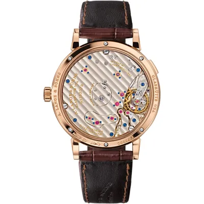 A. Lange & Söhne Grand Lange 1 Moon Phase, case back