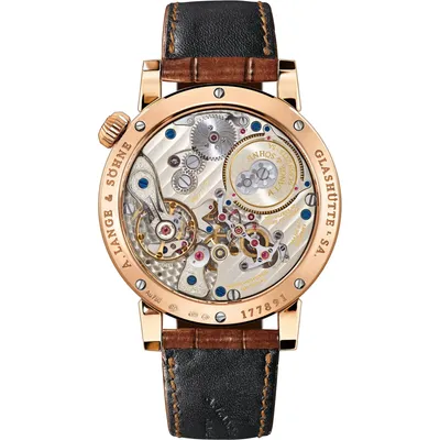A. Lange & Söhne Zeitwerk, case back