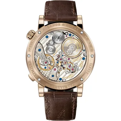 A. Lange & Söhne Zeitwerk Decimal Strike, case back
