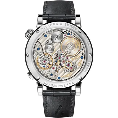 A. Lange & Söhne Zeitwerk Striking Time, case back