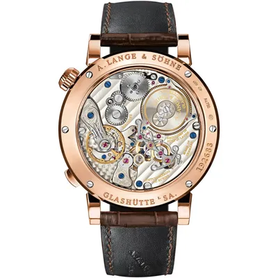 A. Lange & Söhne Zeitwerk Striking Time, case back