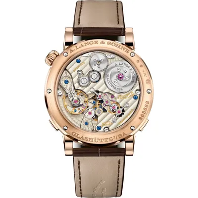 A. Lange & Söhne Zeitwerk Date, case back