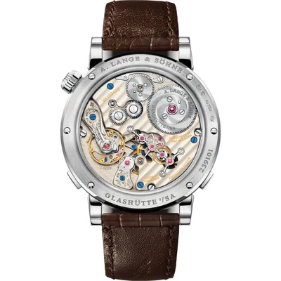 A. Lange & Söhne Zeitwerk Date, case back