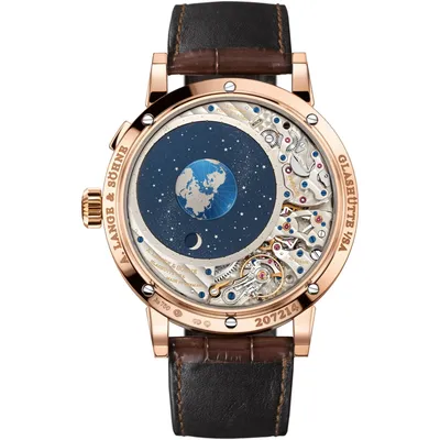 A. Lange & Söhne Richard Lange Perpetual Calendar “Terraluna”, case back