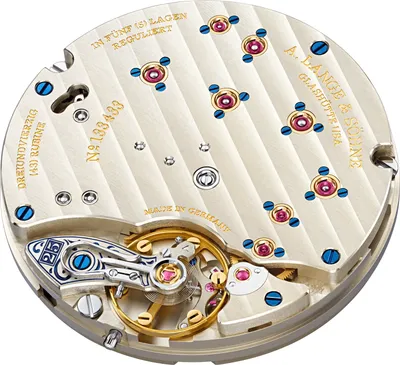 A. Lange & Söhne Little Lange 1 “25th Anniversary”, movement