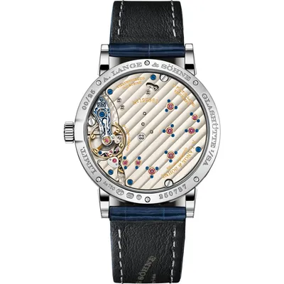 A. Lange & Söhne Little Lange 1 Moon Phase “25th Anniversary”, case back