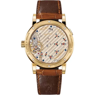 A. Lange & Söhne Lange 1, case back