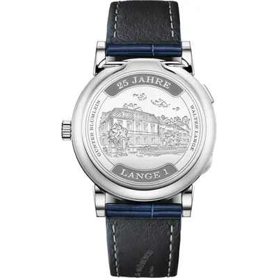 A. Lange & Söhne Lange 1 “25th Anniversary”, case back