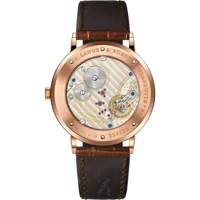 A. Lange & Söhne Saxonia Thin, case back
