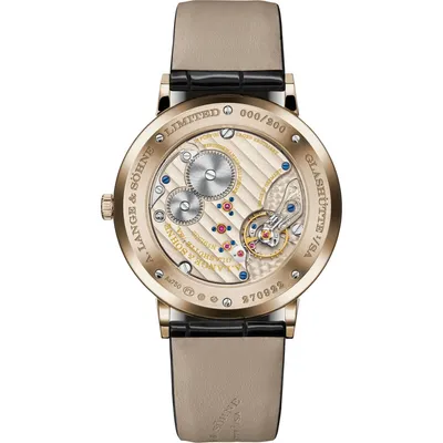 A. Lange & Söhne Saxonia Thin, case back