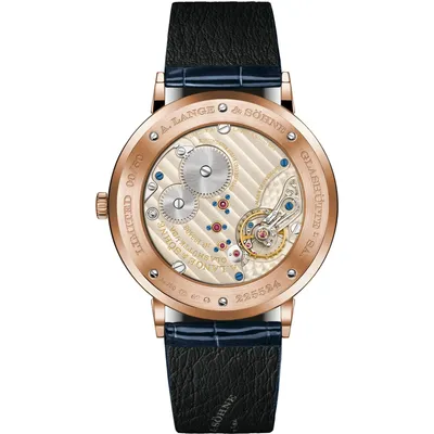A. Lange & Söhne Saxonia Thin, case back
