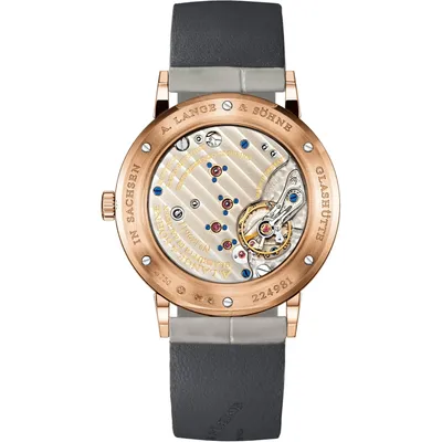 A. Lange & Söhne Saxonia, case back