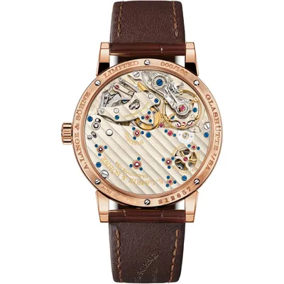 A. Lange & Söhne Richard Lange Jumping Seconds, case back