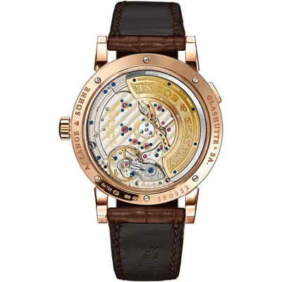 A. Lange & Söhne Lange 1 Daymatic, case back