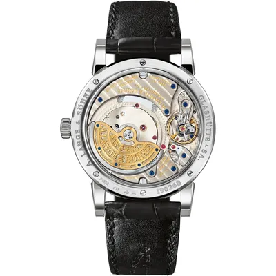 A. Lange & Söhne Saxonia Annual Calendar, case back