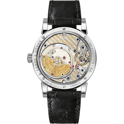 A. Lange & Söhne Saxonia Annual Calendar, case back