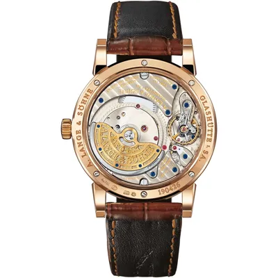 A. Lange & Söhne Saxonia Annual Calendar, case back