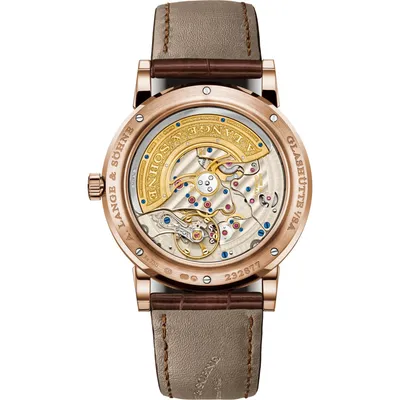 A. Lange & Söhne Lange 1 Perpetual Calendar, case back