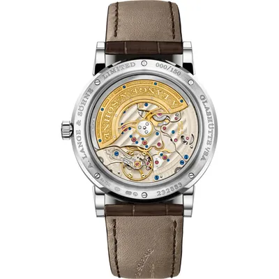 A. Lange & Söhne Lange 1 Perpetual Calendar, case back
